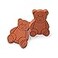 Fox Run Terracotta Brown Sugar Keeper and Saver Bear Set of 2