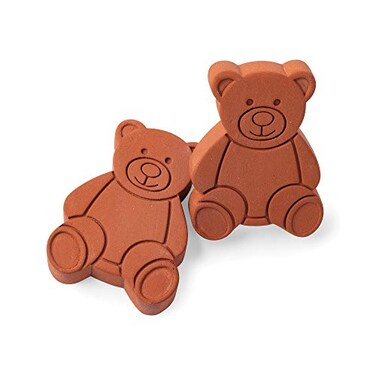 Fox Run Terracotta Brown Sugar Keeper and Saver Bear Set of 2