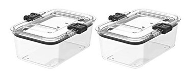Prepara Latchlok 525 Cup Tritan Food Storage Container Set of 2 Clear