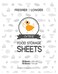 OVTENE Food Storage Sheets for Cheese Meat and Produce Keeps Food Fresher Longer 20 Sheets