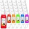 Haawooky 30 Pcs 2oz Small Plastic Shot Bottles with White CapsReusable Clear Juice BottlesEmpty Plastic Containers with 10 Funnels for Ginger ShotsLiquidsBeverages