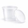 4U'LIFE 4ULIFE 16 oz 12Pack Heavy Duty Translucent Microwavable Plastic Deli Food Storage Containers and Lids Combo Pack