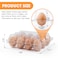AYAYGD 100 Pack Plastic Egg Cartons Cheap Bulk1 Dozen Clear Empty Egg Cartons for Chicken Eggs 3x4 GridsReusable Egg Carton for Family Chicken Farm Markets Display