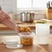 BluShine 36 Sets 16 oz Plastic Deli Food Storage Containers with Airtight Leak Proof Lids Reusable Microwave Fridge and Freezer Safe