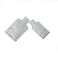 NATX Bottle Shape Open Top Aluminum Foil Pouch Package Bag with Tear Notch Portable Cute Bottle Shape Food Preservation Smell Proof Packaging Pouches White 2347in 612cm
