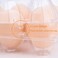 BULKBUY Egg Cartons 60 Packs Clear Ecofriendly Plastic Blank Egg Cartons with Free Labels Holds up to 6 Eggs Securely Perfect for Family Pasture Farm Markets Display Medium
