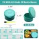 Elykorrne 8 Pack Salad Dressing Container To Go 09oz Small Sauce Containers Plastic Condiment Containers with Lids Reusable Condiment Cup Leakproof for Lunch Bento Box Kids Circular2
