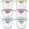 Freshmage 23oz Glass Meal Prep Containers with Lids Airtight 3Cup Glass Storage Containers Set HeatResistant BPAFree for Soup Leftover Microwave Dishwasher and Freezer Safe 6 Packs
