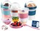 Hakan Overnight Oats Containers with Lid Spoons 4 Pack 20 oz Reusable Yogurt Parfait Cups with Topping Dome BPAFree Plastic Cereal Fruit Cups to Go Large Breakfast Jars for Work School