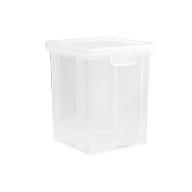 hobbyme Kitchen Storage Box Cereals Sealed Jar with Lid Stackable Plastic Storage Bottle Home Refrigerator Airtight Tank