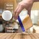 HomeyGear Twist Top Food Deli Containers Screw And Seal Lid 16 Oz Stackable Reusable Plastic Storage Container 12 Pack
