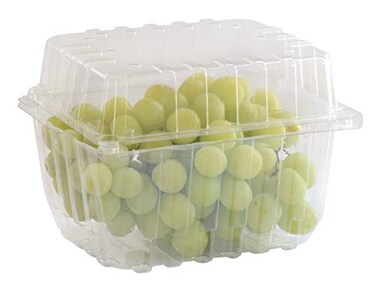 JAK Industrial 75 Pack Quart BerryProduce Basket Vented Plastic Containers for Tomatoes Peppers Grapes Clementines
