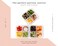 Komax Biokips Snack Containers Bento Box Meal Prep Container Set w4 Compartments Portion Control Lunch Containers BPAFree Airtight Food Storage Containers 3 Pcs