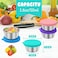 LIEMAND 6x16 oz Salad Dressing Container to Go Leakproof Reusable Stainless Steel Small Container with LidSauce Containers for Lunch boxPicnicsTravelOffice and Meal Prep