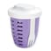 Luiruey Fruit Salad Storage Cup With Lids and Fork 20 Oz Plastic Airtight Fruit Storage Containers for fridge with BPAFree LeakProof Reusable for OfficePartyTravel purple