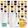 OAKRIDGE PRODUCTS Deluxe 4oz Deli Food Storage Containers Designed for Fridge and Freezer 100 Pack