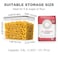 PANTRYSTAR Medium Food Storage Containers with Lids Airtight 36L 1217Oz for Flour Sugar Baking Supply 3PCS BPA Free Plastic Canisters for Kitchen Pantry Organization