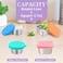 Qukaka 6 PCS Salad Dressing Container to GoHandy Leakproof Stainless Steel Meal Prep Containers ReusableSauce Containers for Lunch Box Picnics Travel Office and Kitchen Storage16oz27oz