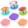 Qukaka 6 PCS Salad Dressing Container to GoHandy Leakproof Stainless Steel Meal Prep Containers ReusableSauce Containers for Lunch Box Picnics Travel Office and Kitchen Storage16oz27oz