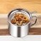 SZTNKSKJ Grease Container Bacon Grease Container With Strainer For Storing Frying Oil And Cooking Grease 1 L