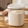 TBMAXS Airtight Rice Container 20 Lbs Clear PET Plastic Food Storage Container Bin For Flour Sugar Dry Food Holder with Easy Locking Lid for Kitchen Pantry Organization and Storage
