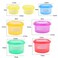 Vctitil 7pcsset Food Storage Container Weight Control Weight Loss Fitness Diet Plan Weight Control Container Storage Box