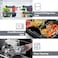 VERONES 5 Pack Glass Meal Prep Containers 3 Compartment Set 36OZ Airtight Glass Lunch Containers Glass Food Storage Containers with Lids for Microwave Oven Freezer Dishwasher FriendlyGrey