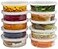 DuraHome Deli Containers with Lids 8 oz Leakproof 40 Pack Plastic Microwavable Clear Food Storage ContainerSlime Premium HeavyDuty Quality Freezer Dishwasher Safe