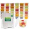 Freshware Food Storage Containers 240 Set 16 oz Plastic Deli Containers with Lids Slime Soup Meal Prep Containers BPA Free Stackable Leakproof MicrowaveDishwasherFreezer Safe