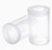 LIUSM 20 PCS Clear Plastic Film Canisters with Lids35mm CaliberEmpty Camera Reel ContainersStoring of Small Personal and Household ItemsPills Film Keys Coins Art Beads and More Storage Containers