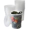 Avant Grub Food Storage Containers BPAFree Plastic Deli Grade with Leakproof Lids 12ct Durable 32 Oz Microwave and Freezer Safe Containers for Takeout Meal Prep Storage Keeps Food Fresh Longer