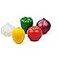 OUKEYI 5Piece Set Fruit Container RefrigeratorOnion Storage Vegetable Storage Onion Lemon Green Pepper Tomato Garlic Storage Container Refrigerator Preservation