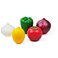 OUKEYI 5Piece Set Fruit Container RefrigeratorOnion Storage Vegetable Storage Onion Lemon Green Pepper Tomato Garlic Storage Container Refrigerator Preservation