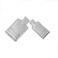 NATX Bottle Shape Open Top Aluminum Foil Pouch Package Bag with Tear Notch Portable Cute Bottle Shape Food Preservation Smell Proof Packaging Pouches White 2951in 7513cm