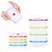 ECOBERI Collapsible Food Storage Containers Silicone 4 Piece 27 oz Set BPAFree Meal Prep Containers with Airtight Lids SpaceSaving Freezer and Dishwasher Safe
