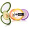 SOOPLEU Avocado Saver 4Pack FreshLock Containers for Tomatoes Onions Lemons Reusable Fridge Storage Ideal for Garlic Potatoes Produce Preservation