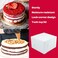 Cake S.O.S 10x10x5 White Cake box Premium Bakery Boxes One piece Perfect for packaging and selling cakes donuts cookies and muffins Pack of 12