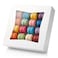 Fit Meal 25 Pack Bakery Pie Box with Window 10x10x25 White Cardboard Packaging for Cupcake Cookies and Pastry Restaurant Containers And Personalized Favors