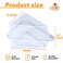 AQSXO 200 Pcs Transparent Cake Slice Plastic Containers with Lids 4 Inches Hinged Lid Cheese cake Container for Take Out Packaging Bakery and Cafe