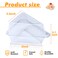 AQSXO 200 Pcs Transparent Cake Slice Plastic Containers with Lids 4 Inches Hinged Lid Cheese cake Container for Take Out Packaging Bakery and Cafe