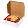 Fit Meal Prep 25 Pack Pastry Boxes 9x9x3 White Bakery Box for Cookies Compostable Kraft Paper Cardboard for Baked Goods Packaging Cake Food Donut Cupcake Candy Bread Bridesmaid Gift Box