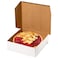 Fit Meal Prep 25 Pack Pastry Boxes 9x9x3 White Bakery Box for Cookies Compostable Kraft Paper Cardboard for Baked Goods Packaging Cake Food Donut Cupcake Candy Bread Bridesmaid Gift Box