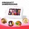 JCXGRVC 8x5x2 Inch 20PCS Cookies Boxes Chocolate Covered Strawberries Boxes with Window Bakery Packaging for Cakesickle Chocolate Truffle for Christmas Valentines Easter Mothers Day