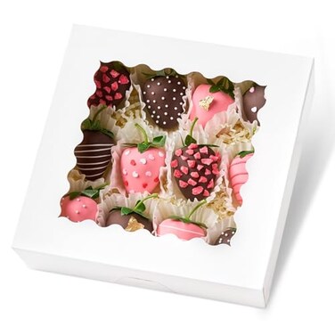 Kucoele Pie Boxes 8 x 8 x 25 Inches 20 PCS White