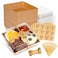 LNDIEHS 20Pcs Small Charcuterie Boxes with Clear Lids Paper Mini Charcuterie Boxes To Go Disposable Food Container with Lid Dessert Boxes for Sandwich Cookie Sushi Cake Slice and Strawberries