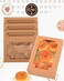 qiqee 36Packs Autopop up Kraft Cookie Boxes for Gift Giving 8x53x2 inch Brown Treat Box with Window One Second Folding Bakery Box for Donuts Candies and Biscuit
