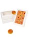 qiqee 9x6x25 Inch White Cookie Box with Window 15Pcs Pastry Macaron Bakery Box For Packaging