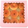 qiqee Autopop up Pink Bakery Boxes 50 Packs Pastry Box 8x8x25 inch Pie Boxes With Window