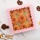 qiqee Autopop up Pink Bakery Boxes 50 Packs Pastry Box 8x8x25 inch Pie Boxes With Window