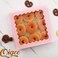 qiqee Autopop up Pink Bakery Boxes 50 Packs Pastry Box 8x8x25 inch Pie Boxes With Window